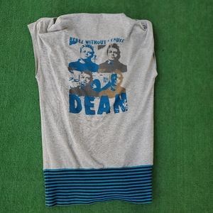 James Dean Rebel without a Cause Unique Silver Top